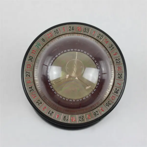 Lucky Games Desktop Battery Operated Roulette Game with Dice