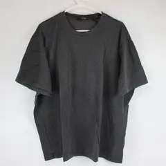 Kenneth Roberts Men's Gray Solid Crew Neck Short Sleeve T-Shirt Size XL
