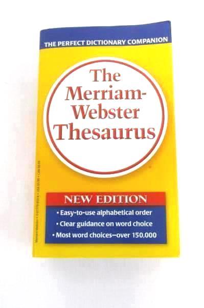 4 Paperback Books: How to Succeed at School Webster Dictionary & 2 Thesauri