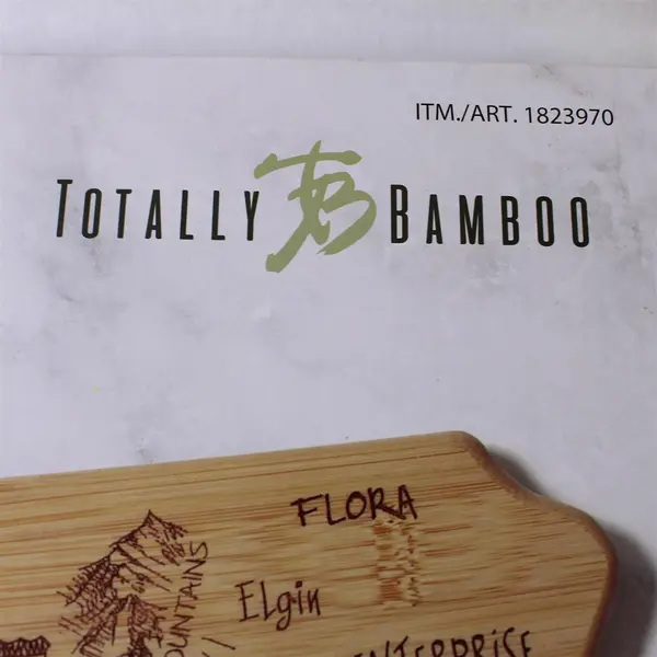 Destination Oregon Shaped Cutting Board – Totally Bamboo Charcuterie and Serving