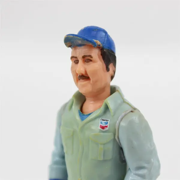 Vintage 1978 Tonka Chevron Gas Station Attendant 4in Action Figure Toy