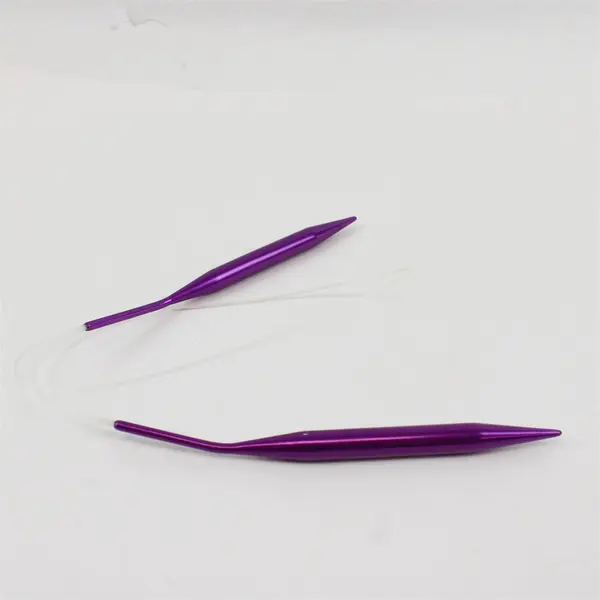 Boye 29" Purple Aluminum Circular Knitting Needles Size US 15