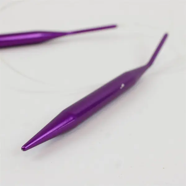 Boye 29" Purple Aluminum Circular Knitting Needles Size US 15