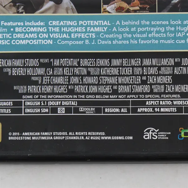 I Am Potential 2015 DVD Movie #888664