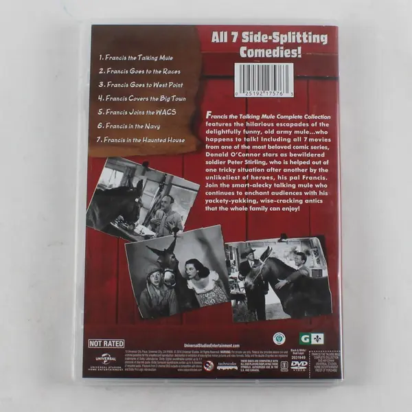 Francis the Talking Mule Complete Collection 7 Movies 3 DVDs 2014