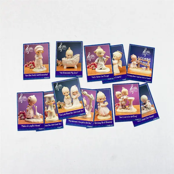 Lot of Enesco Precious Moments Trading Card Sets 15 Years Sweet Memories