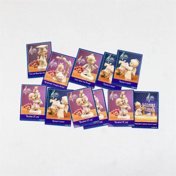 Lot of Enesco Precious Moments Trading Card Sets 15 Years Sweet Memories