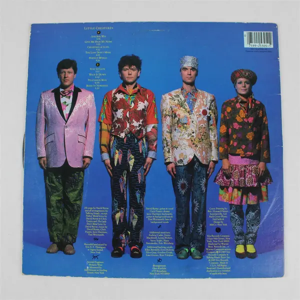 Talking Heads Little Creatures 12" Vinyl LP Sire