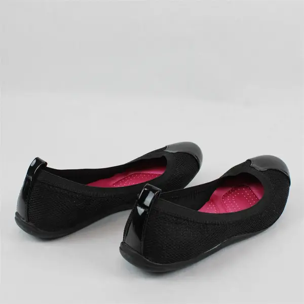 Dexflex Sport Womens Danika Black Slip-On Flats 7.5
