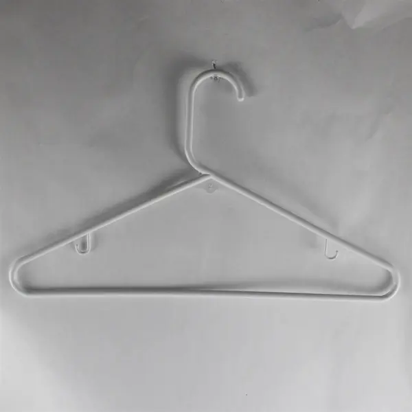 Lot of 10 White and Off-White Clothes Hangers FLAWED