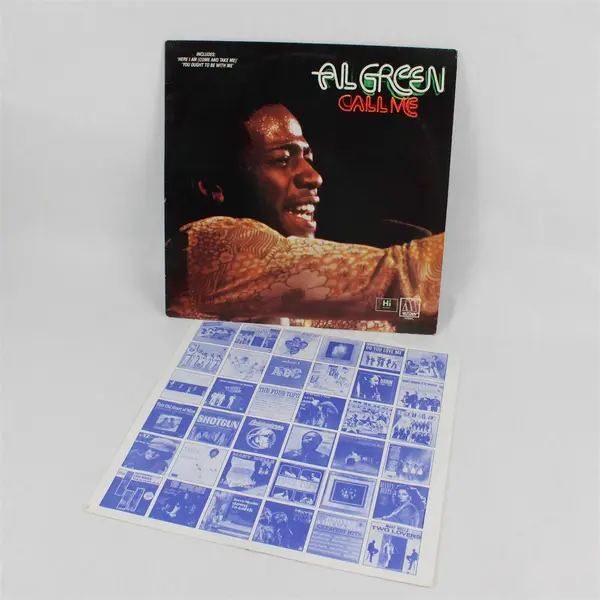 Al Green Call Me 12" Vinyl Record