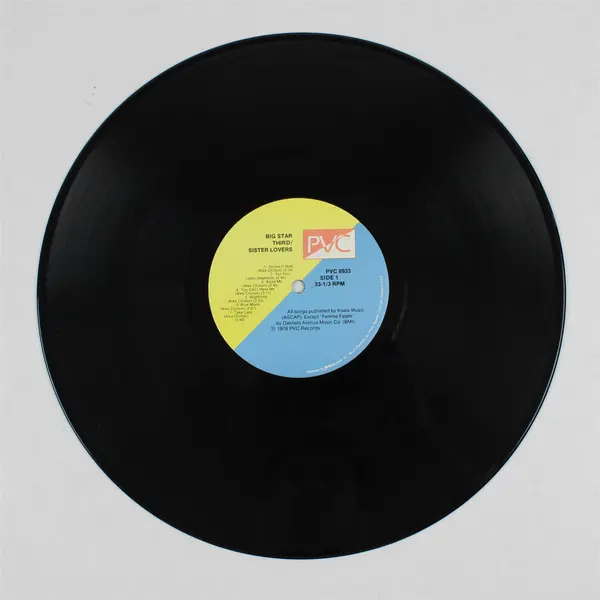 Big Star's 3rd: Sister Lovers 12" Vinyl LP