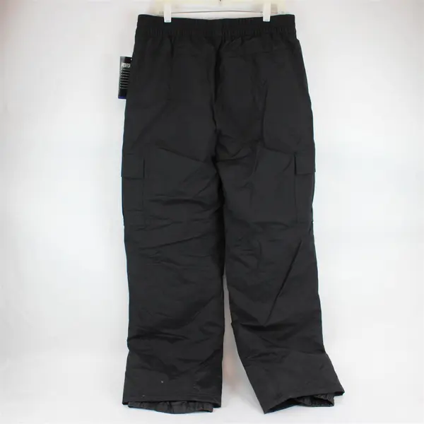 Sport Essentials Men's L Black Cargo Snow Pants