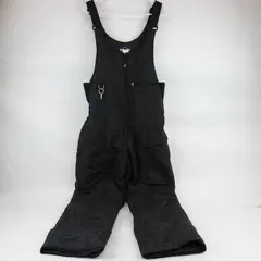 Rawik Men's M Black Insulated Snow Bib Ski Adjustable Straps Pants 