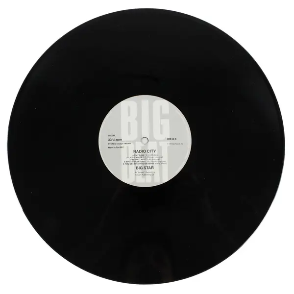 Big Star Radio City Big Beat Reissue 12" WIK 54 Vinyl LP