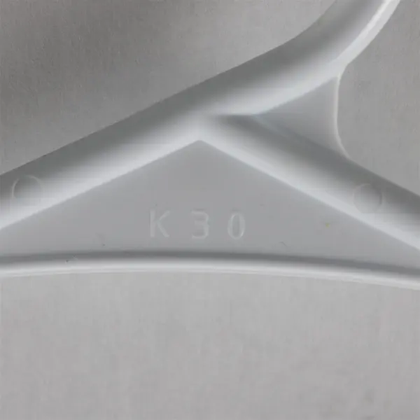 Lot of 10 White Plastic Clothes Hangers K30 Closet Storage