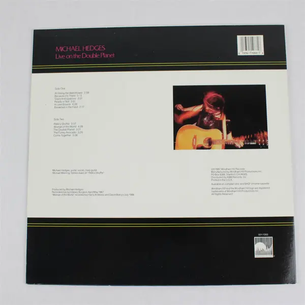Michael Hedges Live on the Double Planet 12" Vinyl LP