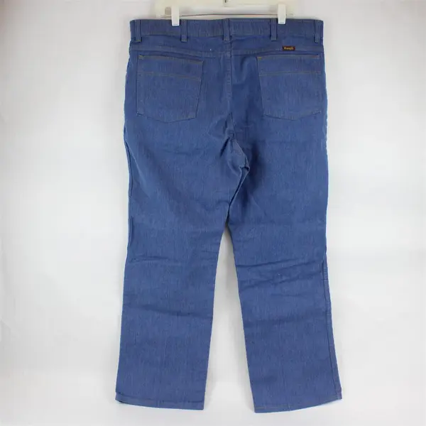 Wrangler Five Star Premium Regular Flex Fit Jeans Men's 42x30 Medium Wash