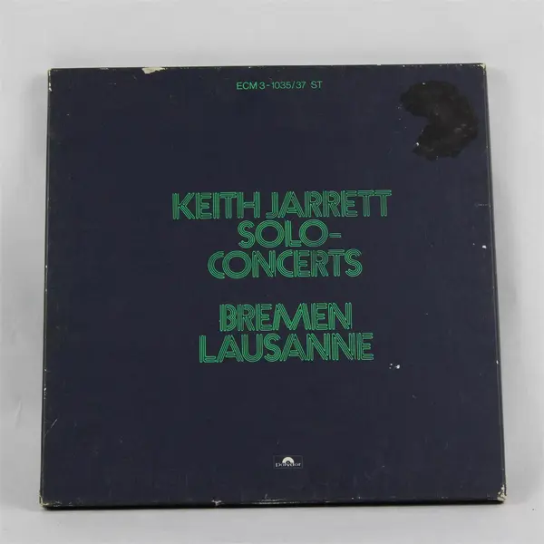 Keith Jarrett Solo Concerts Bremen/Lausanne ECM 4-LP Box Set ECM3-1035/37