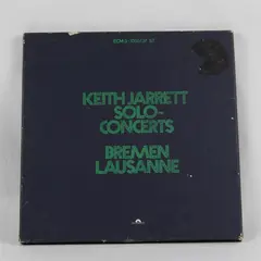 Keith Jarrett Solo Concerts Bremen/Lausanne ECM 4-LP Box Set ECM3-1035/37