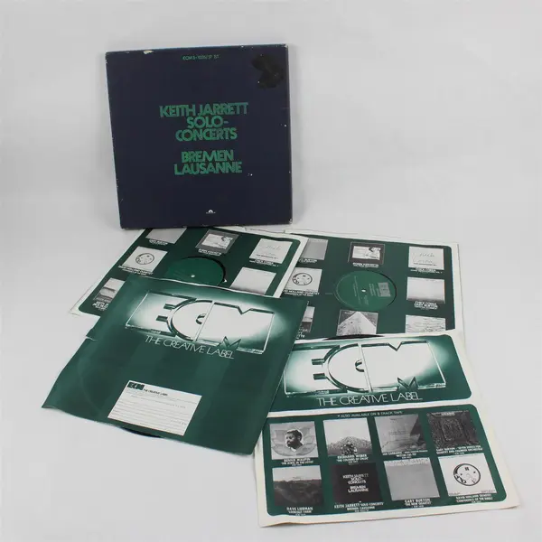 Keith Jarrett Solo Concerts Bremen/Lausanne ECM 4-LP Box Set ECM3-1035/37