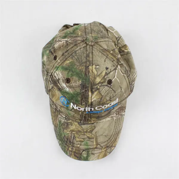 Paramount Apparel Camo Adjustable Cap North Coast (A Sonepar Company) Logo