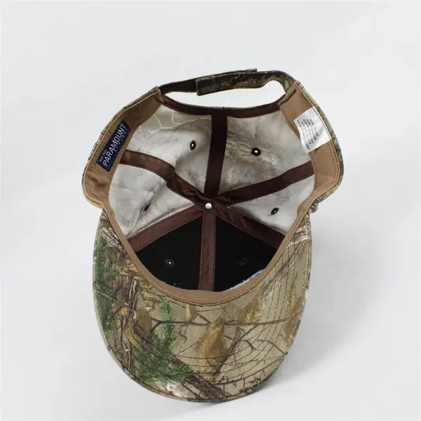 Paramount Apparel Camo Adjustable Cap North Coast (A Sonepar Company) Logo