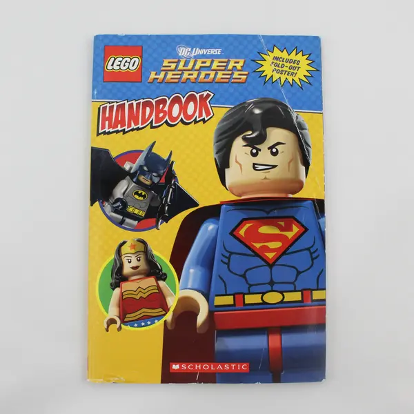 LEGO DC Super Heroes Handbook Scholastic Greg Farshtey