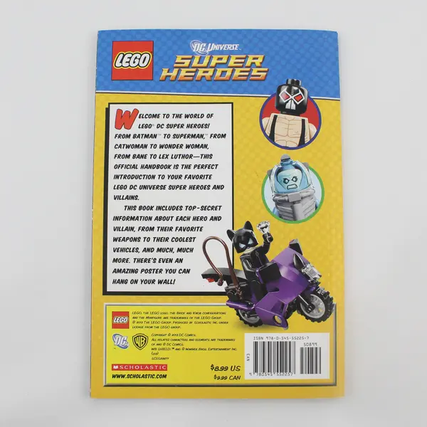 LEGO DC Super Heroes Handbook Scholastic Greg Farshtey