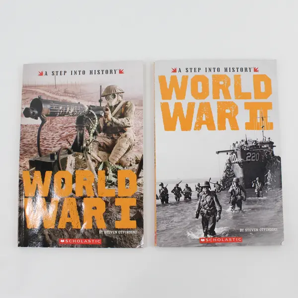 Lot of 4 A Step Into History Scholastic Books By Steven Otfinoski