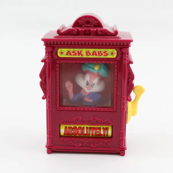 1999 Warner Bros Tiny Toons Adventures ASK BABS  Spinner Fortune Telling Toy
