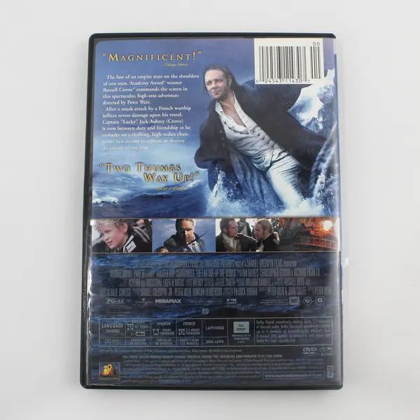 Master and Commander Far Side of the World DVD Full Screen Russell Crowe