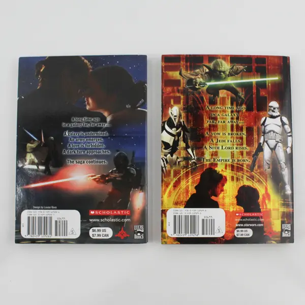 Lot of 2 Star Wars Scholastic Books Ep II Clones & III Sith Patricia C. Wrede
