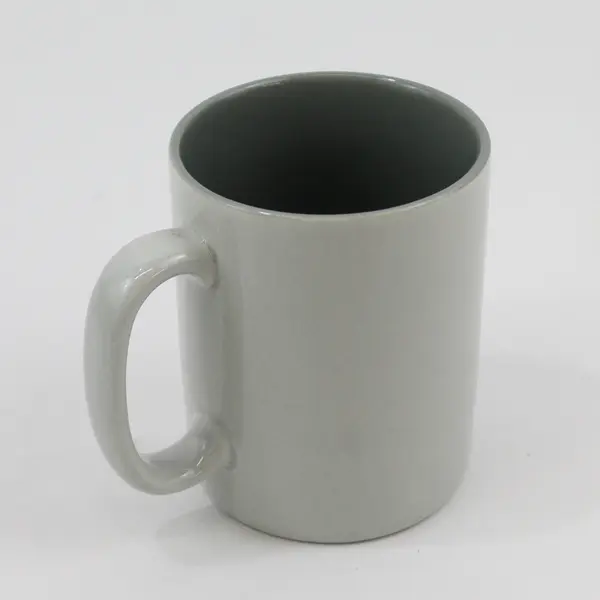 Crazy Just Might Work Coffee Tea Mug Cup Gray and Colorful 