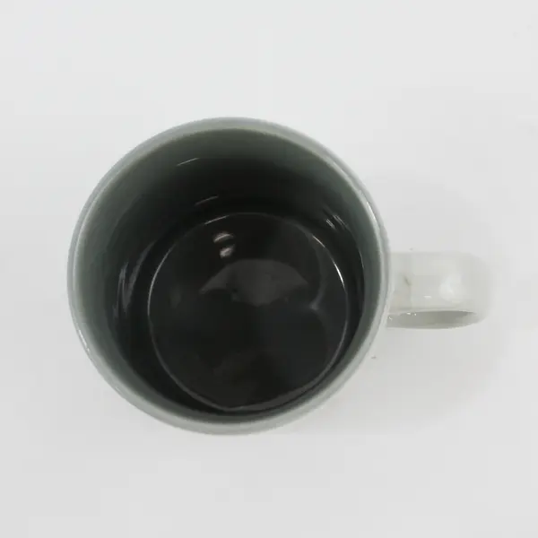 Crazy Just Might Work Coffee Tea Mug Cup Gray and Colorful 