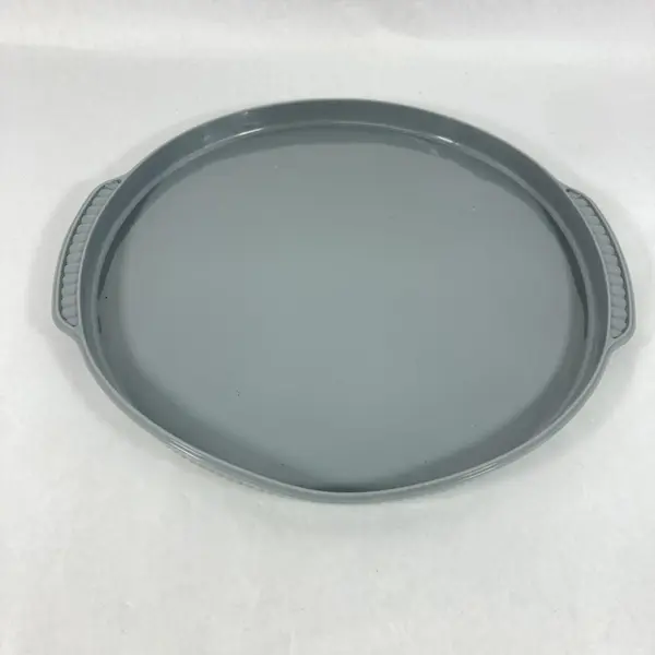 NuWave Silicone Pizza Pan Liner 11" Gray Good Condition