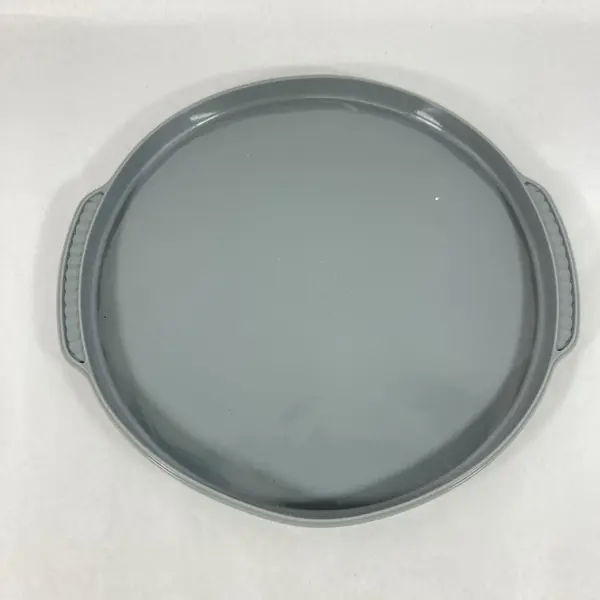 NuWave Silicone Pizza Pan Liner 11" Gray Good Condition
