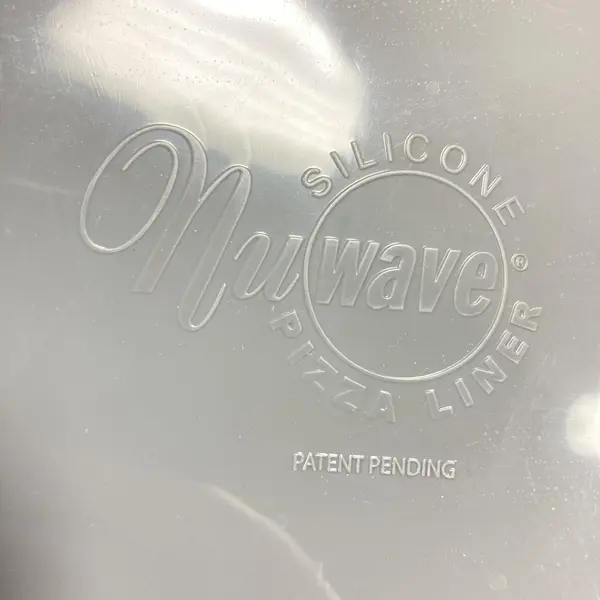 NuWave Silicone Pizza Pan Liner 11" Gray Good Condition