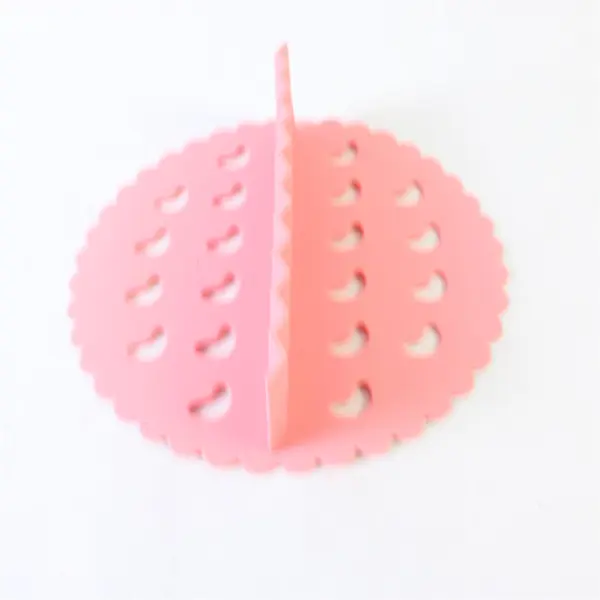 Lot of 3 Silicone Bakeware Pieces Red Pink Round Pan & Splashguard Lid