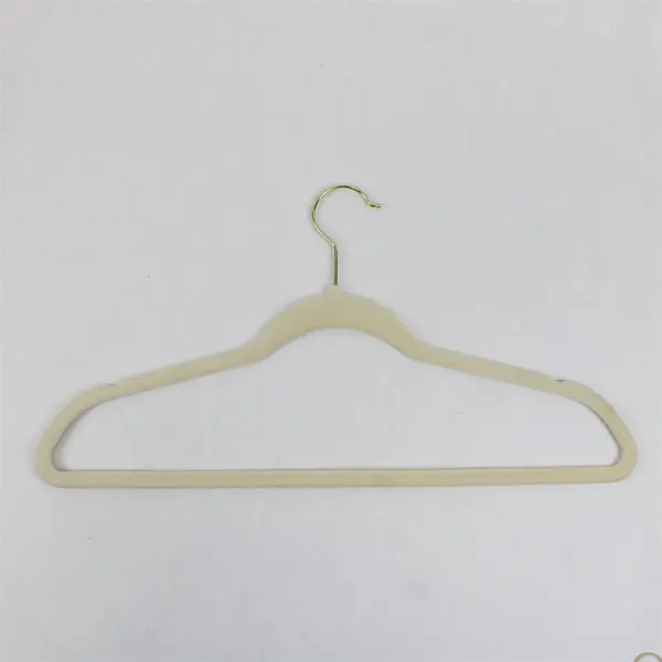 CONCEPTS Lot of 10 Beige Velvet Clothes Hangers Shirts Pants