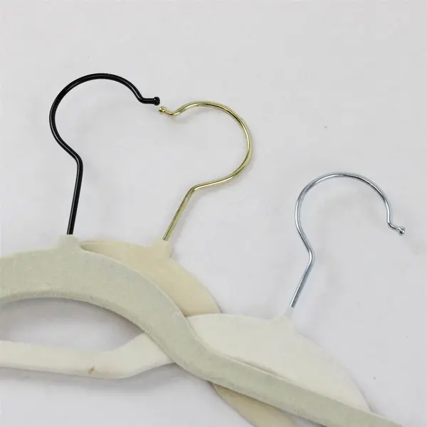 CONCEPTS Lot of 10 Beige Velvet Clothes Hangers Shirts Pants