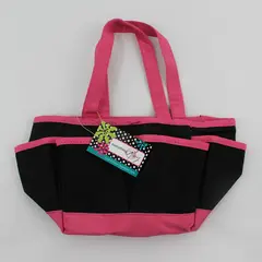 EVM-7323 Everything Mary Pink and Black Mini Sewing Tote Bag
