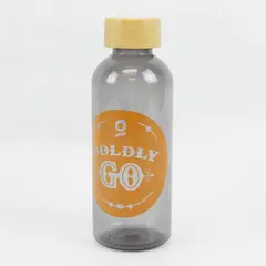 BPA Free Plastic Water Bottle With Wooden Twist Cap