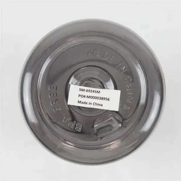 BPA Free Plastic Water Bottle With Wooden Twist Cap