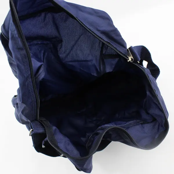 EFTC Electronics Manufacturing Navy and Yellow Collapsible Shoulder Bag