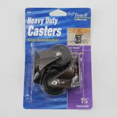 Waxman Soft Touch Heavy Duty Casters for Desks 1-5/8"