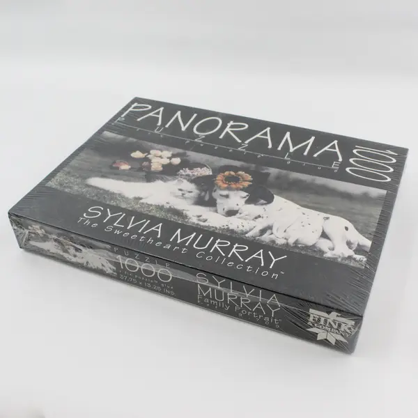 VTG 1995 Fink & Co Sylvia Murray Sweetheart Collection 1000 Pc Panorama Puzzle