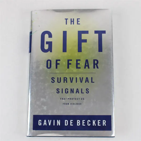 Vintage The Gift of Fear Survival Signals Gavin De Becker 1st Edition 1997 HC DJ
