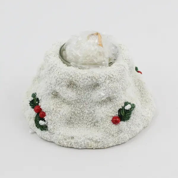 Handcrafted Fitz and Floyd Charming Tails Snow Angels Votive Holder 93/482 