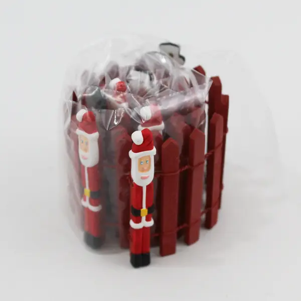 Lot of 2 DEPT 56 Village Faces Of The Season Red Picket Fences 53029